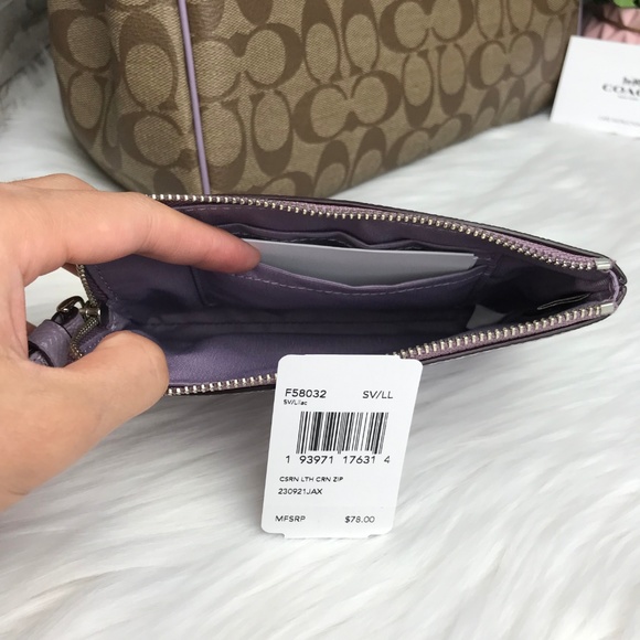 👜COACH SET🌺SURREY CARRYALL & WRISTLET - Picture 5 of 8